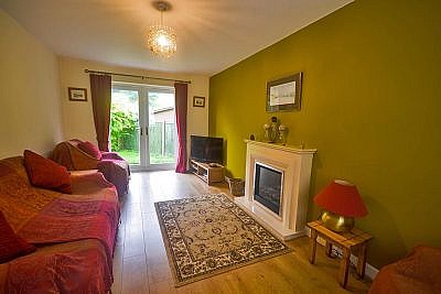 Lounge and patio door